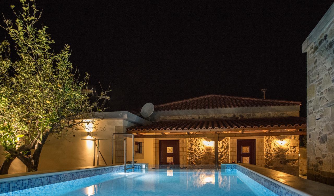 Private Sapphiros Villa Kíssamos Dış mekan fotoğraf